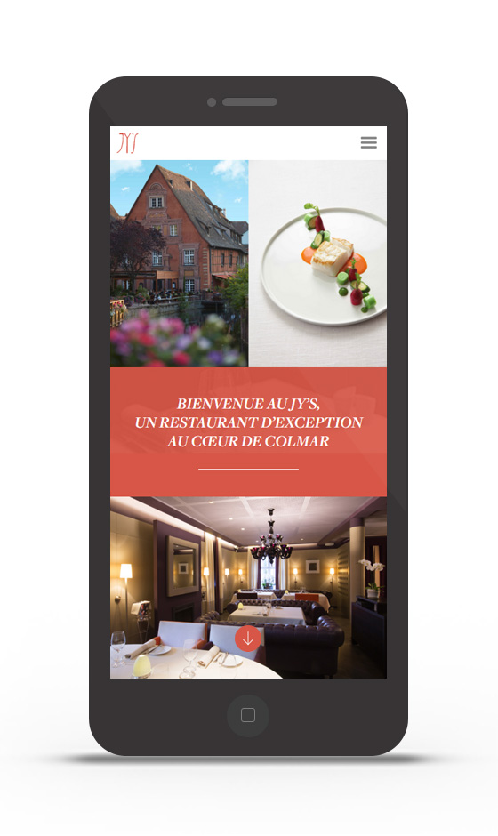 JY'S mobile website preview